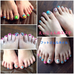 フットジェルネイル♡